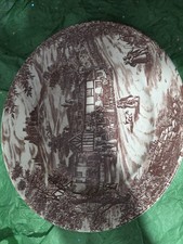 Dinner Plate Swan Inn" pattern