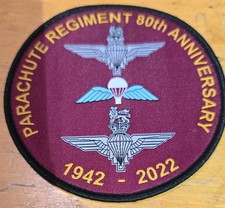 Parachute Regiment cloth 80th