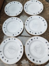 Vintage Pyrex Black Snowflake