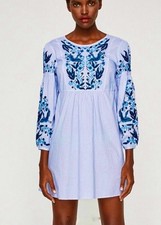 ZARA Tunic Top Smal Blue