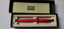 Cross Solo Electric Pink Ball Point Pen - Boxed - Black Ink