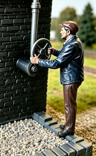 Model railway railroad train - railway,