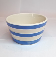TG Green Cornishware Sugar Bowl – Blue & White – Vintage – VGC