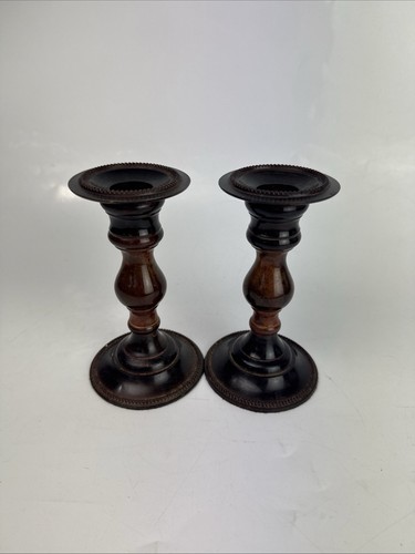 Antique metal candle - antique,