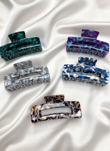 Large claw clips dark colour - claw,