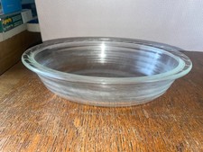 Rare Phoenix Pyrex Clear Oval