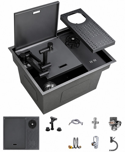 Topmount kitchen sink 55x45cm - topmount,