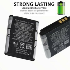  New Nokia BL-5B Battery 890mAh For N80 N83 6021 5300 5208 5140 6020 5320 7360 