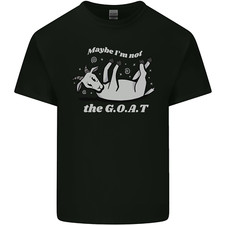 Maybe I'm Not the GOAT Funny Farming Kids T-Shirt Childrens