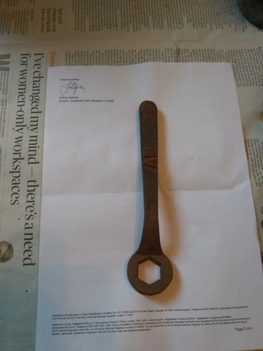 Vintage spanner wrench - vintage,