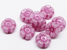 9MM CZECH PRESSED GLASS FLAT