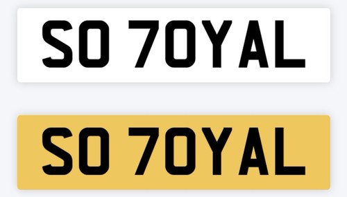 Loyal private number plate - private,