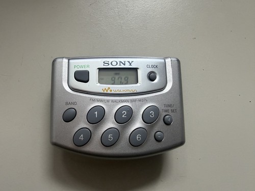 Sony walkman srf - srf-m37l, fm/mw/lw