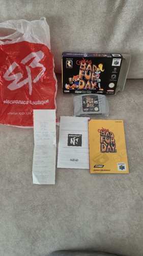 Conkers bad fur day - fur, n64