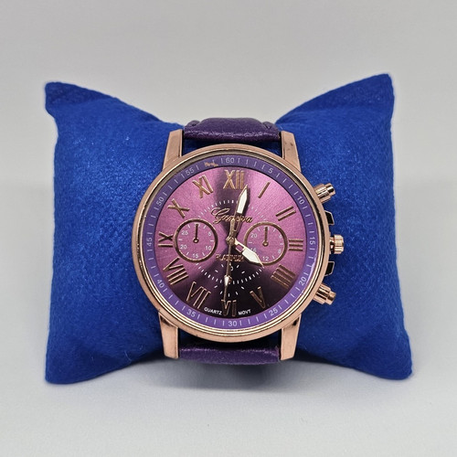 Kids geneva purple dial quartz - purple,