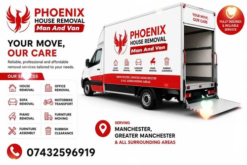 Man and van hire house - house, office