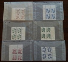 US Plate # Blocks - Scott #s