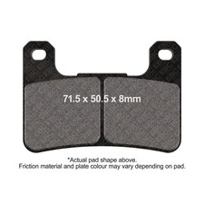 EBC Pro HH Brake Pad Set Front