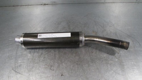 Motorcycle exhaust end - exhaust, and