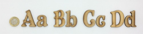 Alphabet letters small 1cm - letters,