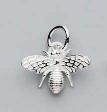 925 Bumble Bee Necklace Sterling Silver Marked + 45cm Chain + Gift Bag UK