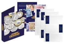 Complete Polymer Banknote Official Album, Collecting Pack with 3 Pages B/New