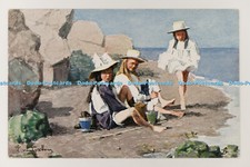 R713581 Quick. The Tide is Coming. Raphael Tuck and Sons Ltd. Serie 659. E. Van