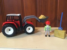 Playmobil Farm Tractor With