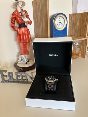 Chanel j12 watch 38mm - watch, black
