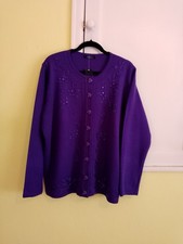 Ladies Warm Cardigan Size L