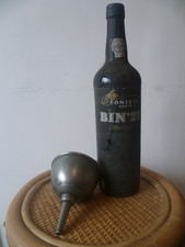 Victorian pewter wine bottle - victorian,