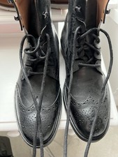 Men's Black  Kilt Leather