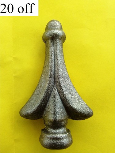 Mild steel ball top railheads - top,