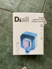 Single Switched 13A Outdoor Socket