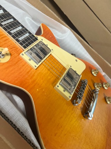 Aged honey burst guitar - aged,