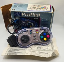 Super Nintendo SNES SN Pro Pad Controller Boxed With Manual - Auto Fire Turbo 