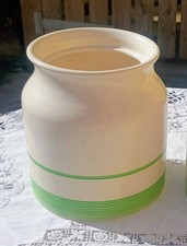 Vintage Sadler Kleen Kitchen Ware Jar - No Lid - Art Deco Storage /  Utensil Jar