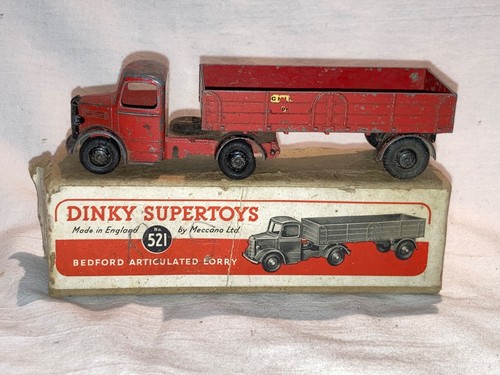 Dinky 521 bedford articulated - dinky, #521