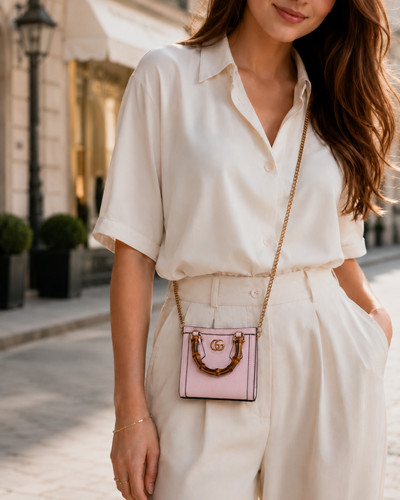 Gucci diana bamboo leather - diana,