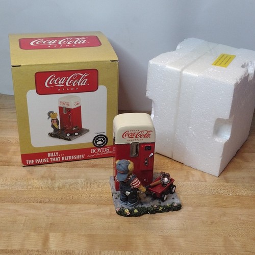 Boyds bears coca cola billy - bears,