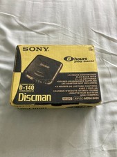 Sony Discman D-140 Portable CD Player Mega Bass READ DESCRIPTION