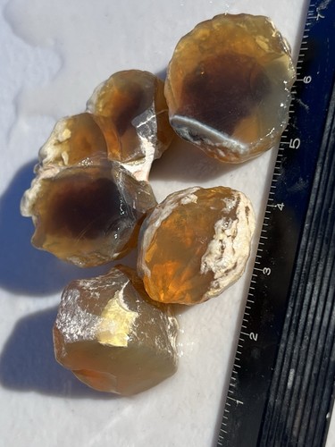 Amber opal crystal 138ct - opal,