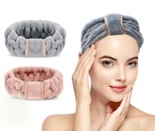 Women Soft Headband for Makeup Cosmetic Facial Shower Spa Elastic Towel Hairband