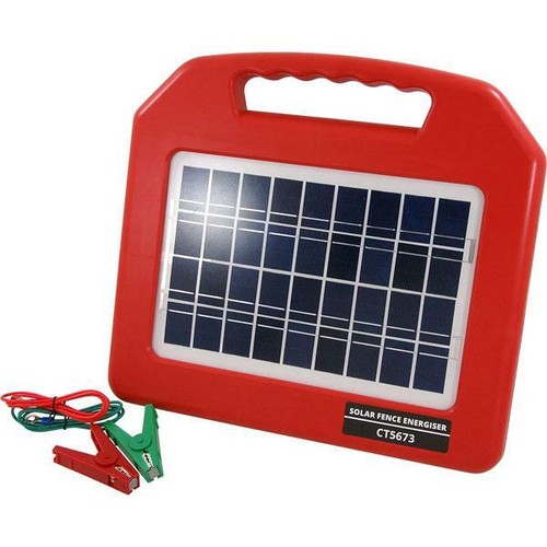 Solar electric fence - solar, 'electric