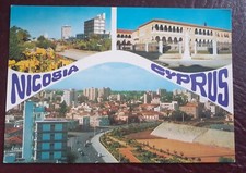 Cyprus Postcard Nicosia Multiview Unposted