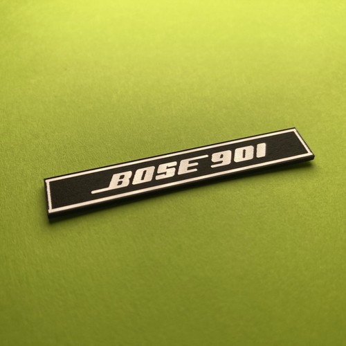 Bose 901 50x8mm emblem - emblem, ii