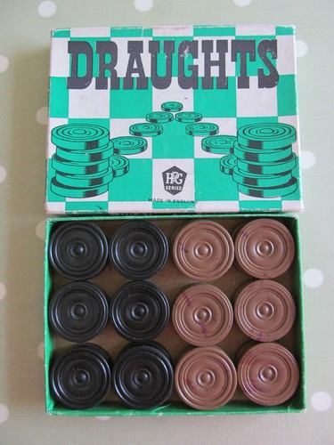 Vintage set draughts hpg - vintage,