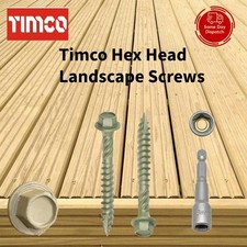 HEX HEAD LANDSCAPE SCREWS