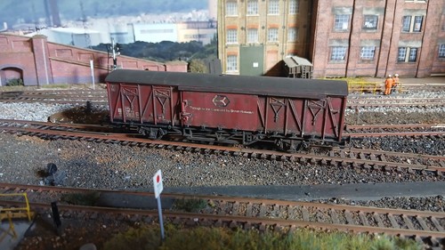 Hornby railways ferry van - railways, van.