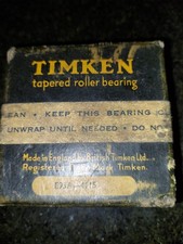 Timken Bearings  E93a 1615